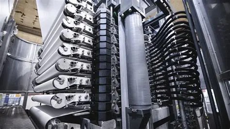 Vertical automatic tower press filter